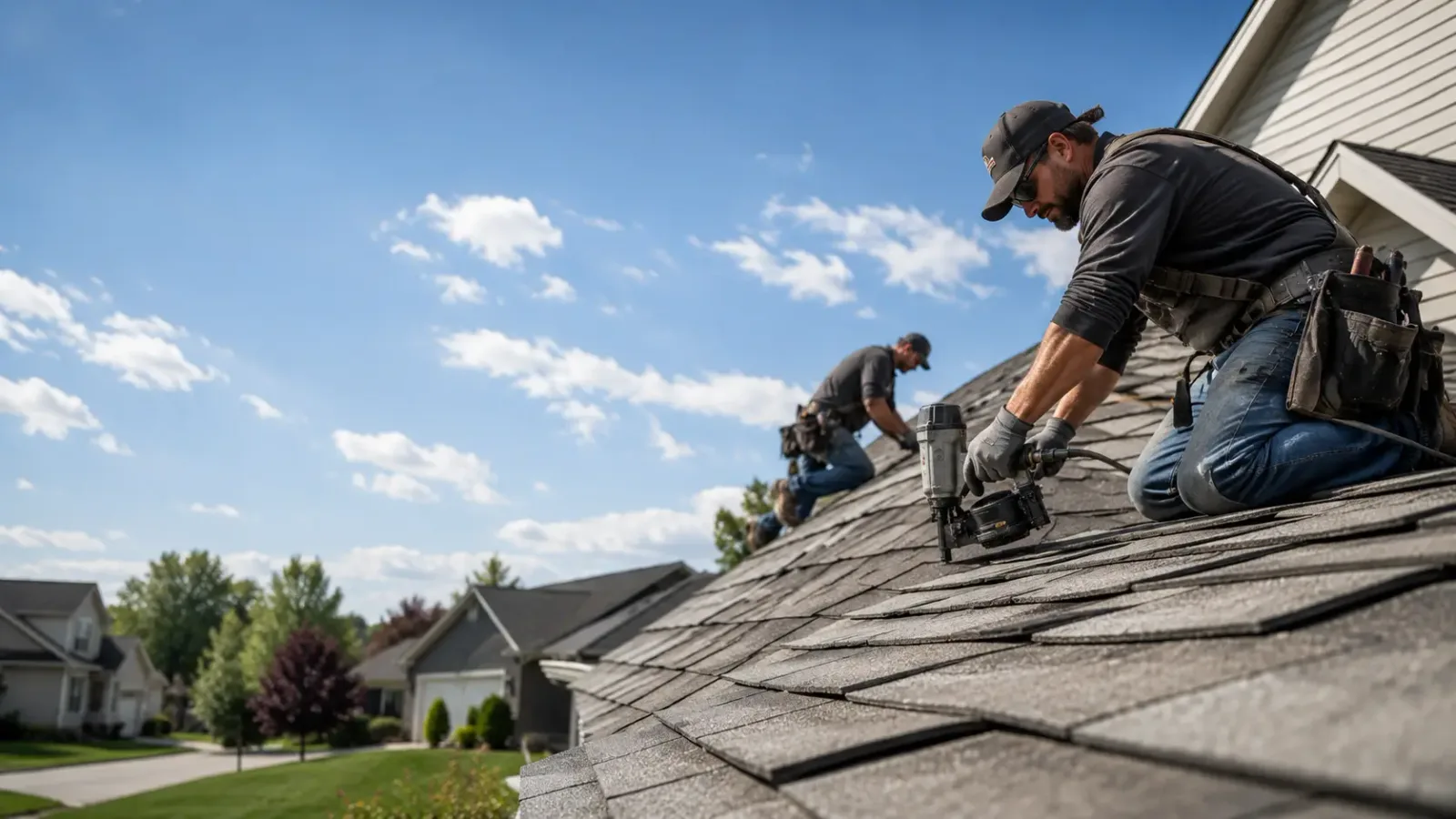 Storm Damage Roof Repair in Helena, OK near me